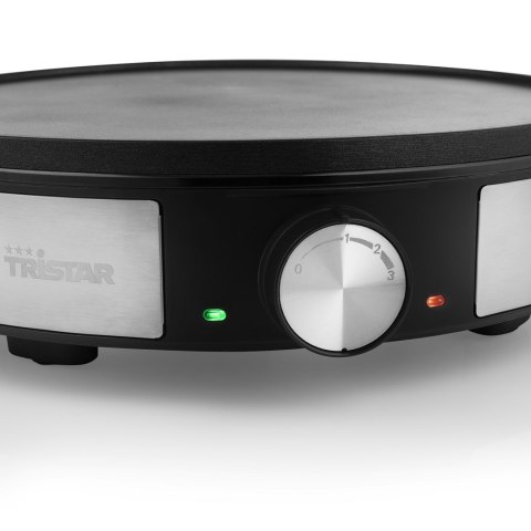 Tristar BP-2638 urządzenie do smażenia naleśników 1 naleś. 1200 W Czarny, Stal nierdzewna Tristar BP-2638 urządzenie do smażenia naleśników 1 naleś. 1200 W Czarny, Stal nierdzewna