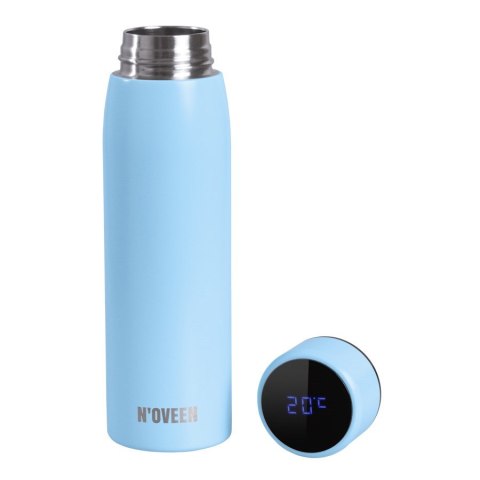 Butelka Termiczna LED NOVEEN TB2217 Light Blue Mat 380 ml Butelka Termiczna LED NOVEEN TB2217 Light Blue Mat 380 ml