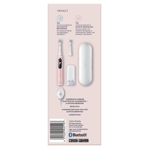 Oral-B iO Series 6 Pink Sand - szczoteczka do zębów Oral-B iO Series 6 Pink Sand - szczoteczka do zębów