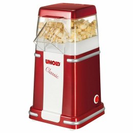 Unold Classic urządzenie do robienia popcornu Czerwony, Srebrny, Biały 900 W