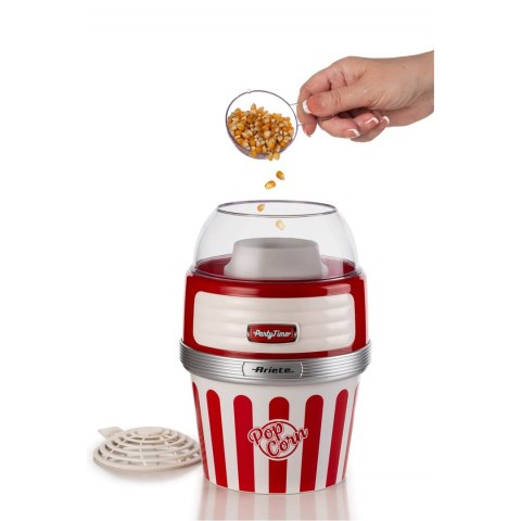 Urządzenie do popcornu ARIETE Popcorn XL 2957/0 Partytime 1100 W Czerwony Urządzenie do popcornu ARIETE Popcorn XL 2957/0 Partytime 1100 W Czerwony