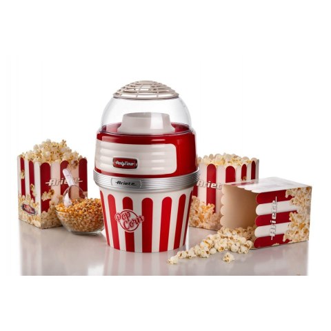 Urządzenie do popcornu ARIETE Popcorn XL 2957/0 Partytime 1100 W Czerwony Urządzenie do popcornu ARIETE Popcorn XL 2957/0 Partytime 1100 W Czerwony