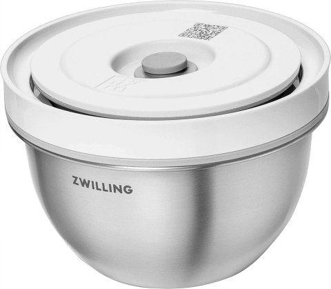 ZWILLING FRESH & SAVE Stalowa miska z pokrywką 350 ml, srebrny
