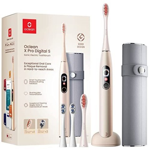 Zestaw szczoteczek sonicznych Oclean X Pro Digital Set (Złoty) Zestaw szczoteczek sonicznych Oclean X Pro Digital Set (Złoty)
