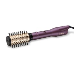 BaByliss Big Hair Dual Szczotka z gorącym powietrzem Ciepły Czarny, Złoto różowe, Fioletowy 650 W 2,5 m
