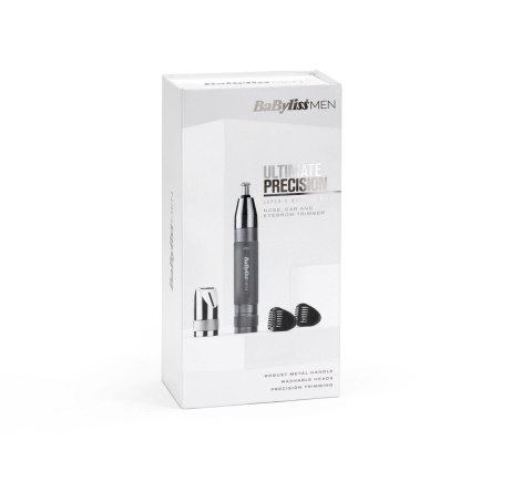 BaByliss E116E trymer higieniczny Szary, Srebrny