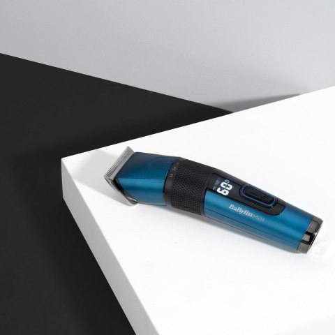 BaByliss Japanese Steel Digital Hair Clipper Czarny, Morski 45 Litowo-jonowa (Li-Ion) BaByliss Japanese Steel Digital Hair Clipper Czarny, Morski 45 Litowo-jonowa (Li-Ion)