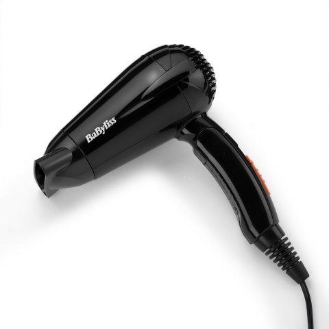 BaByliss Travel Dry 2000 suszarka do włosów 2000 W Czarny