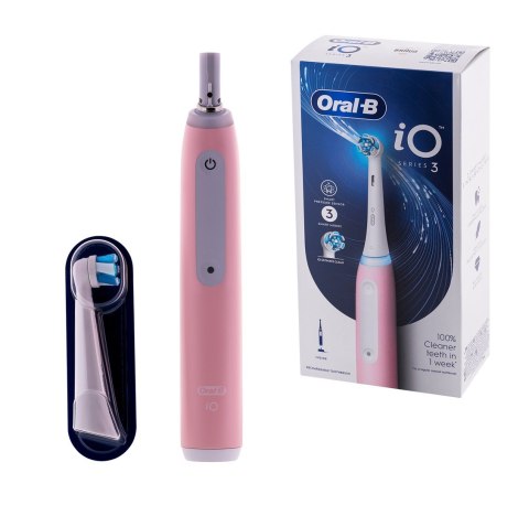 Braun Oral-B szczoteczka elektryczna iO 3 PINK - szczoteczka magnetyczna Braun Oral-B szczoteczka elektryczna iO 3 PINK - szczoteczka magnetyczna
