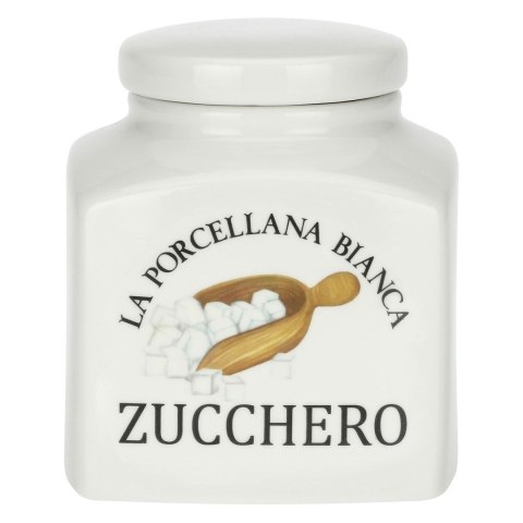 LA PORCELLANA BIANCA CONSERVA Pojemnik na cukier w kostce 1.1 ltr LA PORCELLANA BIANCA CONSERVA Pojemnik na cukier w kostce 1.1 ltr