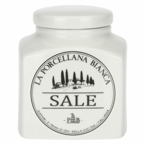 LA PORCELLANA BIANCA CONSERVA Pojemnik na sól 1.1 ltr LA PORCELLANA BIANCA CONSERVA Pojemnik na sól 1.1 ltr