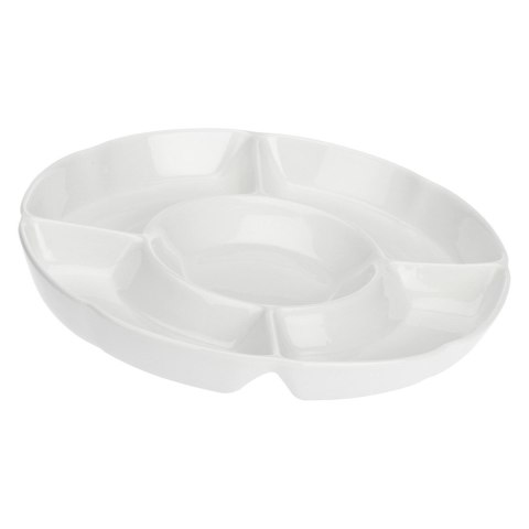 LA PORCELLANA BIANCA CONVIVIO Okrągła taca do przekąsek 31.5 cm LA PORCELLANA BIANCA CONVIVIO Okrągła taca do przekąsek 31.5 cm