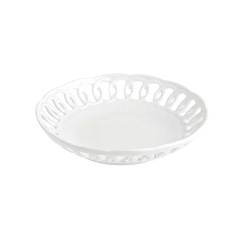 LA PORCELLANA BIANCA FIRENZE Rzeźbiona misa okrągła 16 cm LA PORCELLANA BIANCA FIRENZE Rzeźbiona misa okrągła 16 cm