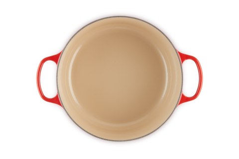 Le Creuset Signature Roaster okrągły 28cm wiśniowy Le Creuset Signature Roaster okrągły 28cm wiśniowy