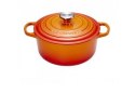 Piekarnik okrągły Le Creuset Signature Roaster 24cm czerwony