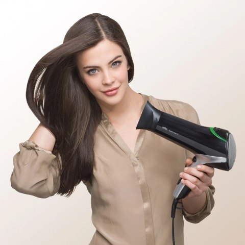 Suszarka do włosów Braun HD710 2200 W Czarny, Srebrny Suszarka do włosów Braun HD710 2200 W Czarny, Srebrny