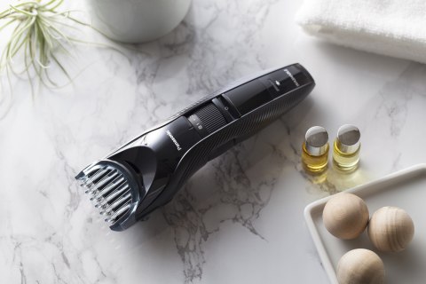 Trymer do włosów Panasonic ER-GC53, na mokro i sucho, 19 kroków długości, precyzyjny co 0.5 mm, czarny