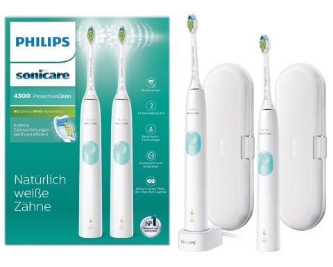 Zestaw szczoteczek do zębów PHILIPS HX6807/35 Zestaw szczoteczek do zębów PHILIPS HX6807/35