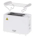 Adler AD 3223 toster 6 2 kaw. 750 W Biały