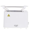 Adler AD 3223 toster 6 2 kaw. 750 W Biały
