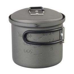 ESBIT PT625HA kampingowy przybór kuchenny Słoiczek 0,625 l Aluminium, Czarny