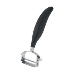 GEFU 13650 obieraczka Owoce i warzywa Obierka w kształcie litery Y Czarny, Srebrny