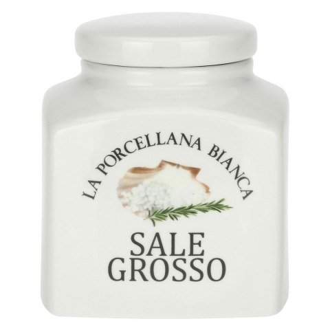 LA PORCELLANA BIANCA CONSERVA Pojemnik na sól gruboziarnistą 1.1 ltr LA PORCELLANA BIANCA CONSERVA Pojemnik na sól gruboziarnistą 1.1 ltr