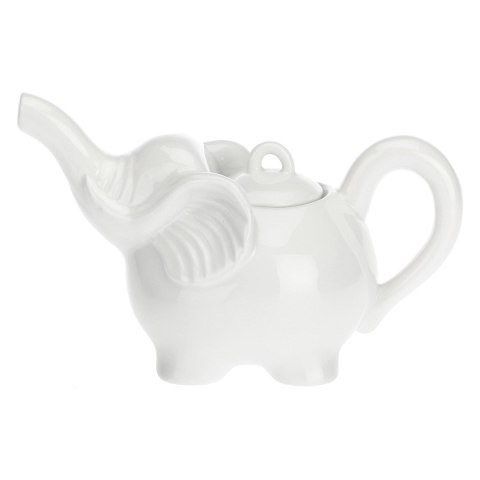 LA PORCELLANA BIANCA ELEFANTI Imbryk na herbatę słoń 750 ml LA PORCELLANA BIANCA ELEFANTI Imbryk na herbatę słoń 750 ml