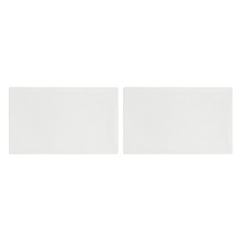 LA PORCELLANA BIANCA ESSENZIALE GOURMET Zestaw 2 tac do serwowania 35 x 23 cm LA PORCELLANA BIANCA ESSENZIALE GOURMET Zestaw 2 tac do serwowania 35 x 23 cm