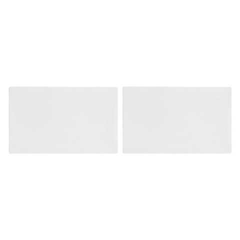 LA PORCELLANA BIANCA ESSENZIALE GOURMET Zestaw 2 tac do serwowania 35 x 23 cm LA PORCELLANA BIANCA ESSENZIALE GOURMET Zestaw 2 tac do serwowania 35 x 23 cm
