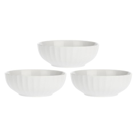 LA PORCELLANA BIANCA PIEVE Zestaw 3 misek do sałatek 17 cm LA PORCELLANA BIANCA PIEVE Zestaw 3 misek do sałatek 17 cm