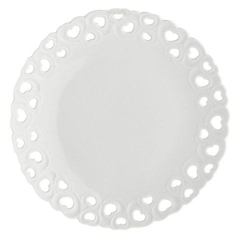 LA PORCELLANA BIANCA VALENTINO Zdobiony talerz 20 cm