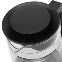 Resto Kitchenware 90512 dzbanek do herbaty Pojedynczy dzbanek 950 ml Czarny, Przezroczysty