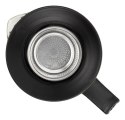 Resto Kitchenware 90512 dzbanek do herbaty Pojedynczy dzbanek 950 ml Czarny, Przezroczysty