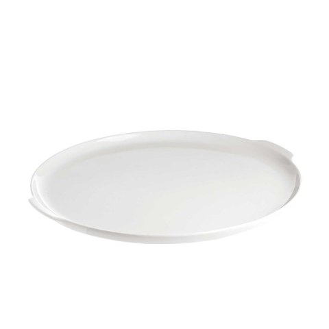 Talerz do ciasta z uchwytami Arezzo - Biały, 32.5 cm Talerz do ciasta z uchwytami Arezzo - Biały, 32.5 cm
