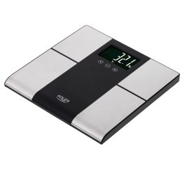 Adler AD 8165 waga Prostokąt Czarny, Szary Elektroniczna waga osobista