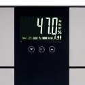 Adler AD 8165 waga Prostokąt Czarny, Szary Elektroniczna waga osobista