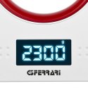 G3 Ferrari G20071 waga kuchenna Czerwony, Biały Blat Prostokąt Elektroniczna waga kuchenna
