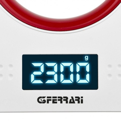 G3 Ferrari G20071 waga kuchenna Czerwony, Biały Blat Prostokąt Elektroniczna waga kuchenna G3 Ferrari G20071 waga kuchenna Czerwony, Biały Blat Prostokąt Elektroniczna waga kuchenna