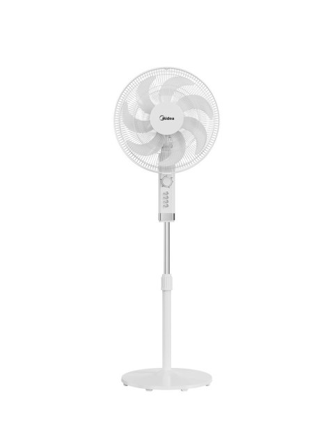 Midea FS40-23MT Wentylator stojący Biały Średnica 40 cm Liczba prędkości 3 Oscylacja 50 W Midea FS40-23MT Wentylator stojący Biały Średnica 40 cm Liczba prędkości 3 Oscylacja 50 W