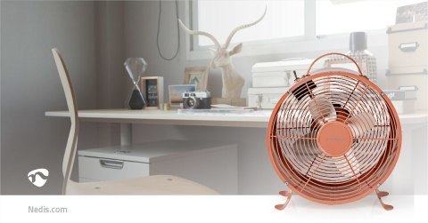 Nedis FNCL10PK20 wiatrak domowy Różowy Nedis FNCL10PK20 wiatrak domowy Różowy