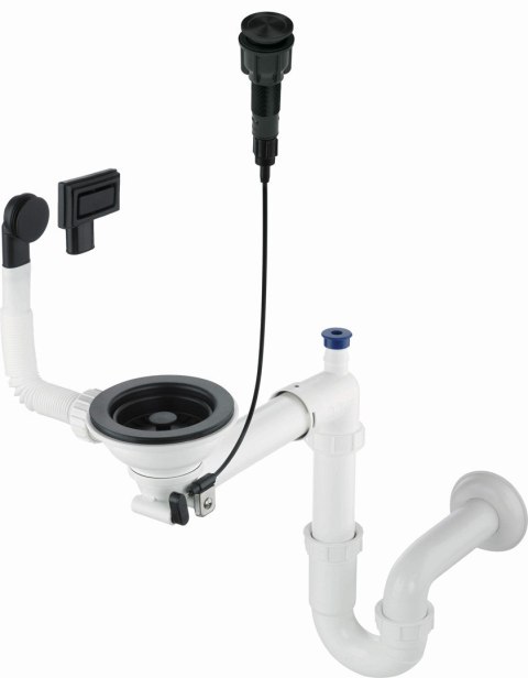Syfon do zlewozmywaka granitowego 1-komorowego - Space-Saver ZXY_N982 5907650821120 Syfon do zlewozmywaka granitowego 1-komorowego - Space-Saver ZXY_N982 5907650821120
