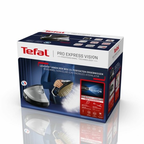 Tefal Pro Express Vision GV9821 3000 W 1,2 l Durilium AirGlide Autoclean soleplate Czarny, Srebrny Tefal Pro Express Vision GV9821 3000 W 1,2 l Durilium AirGlide Autoclean soleplate Czarny, Srebrny