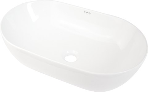 Umywalka ceramiczna nablatowa Deante PEONIA CDE_6U5S Biała Umywalka ceramiczna nablatowa Deante PEONIA CDE_6U5S Biała