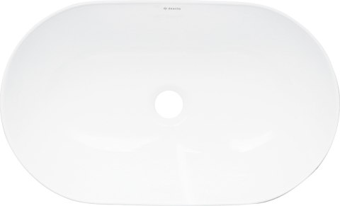 Umywalka ceramiczna nablatowa Deante PEONIA CDE_6U5S Biała Umywalka ceramiczna nablatowa Deante PEONIA CDE_6U5S Biała
