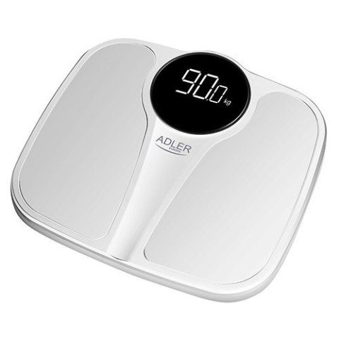 Waga łazienkowa ADLER AD 8172w LED Waga łazienkowa ADLER AD 8172w LED