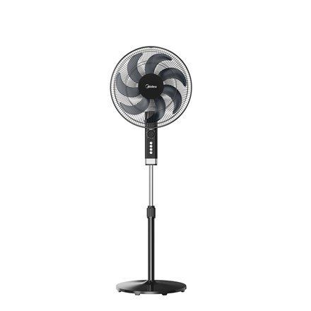 Wentylator stojący Midea MFS402M0BPK | Czarny | Średnica 40 cm | Liczba prędkości 3 | Oscylacja | 50 W