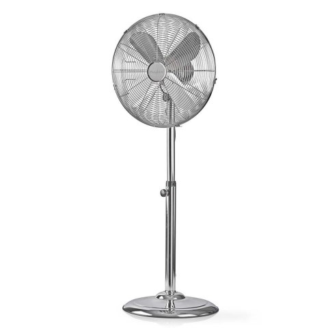 Wentylator stojący Nedis 50W chrom Wentylator stojący Nedis 50W chrom