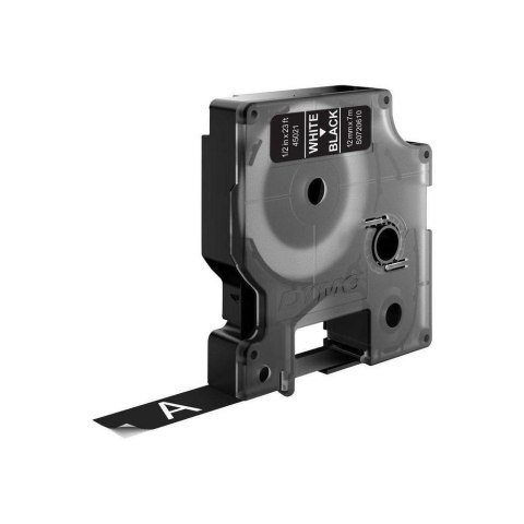 DYMO D1 - Standard Etykiety - Biały na czarnym - 12mm x 7m DYMO D1 - Standard Etykiety - Biały na czarnym - 12mm x 7m