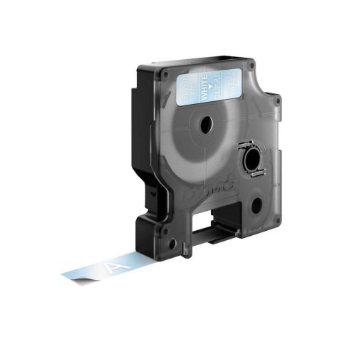 DYMO D1 - Standard Etykiety - Biały na przezroczystym - 12mm x 7m DYMO D1 - Standard Etykiety - Biały na przezroczystym - 12mm x 7m